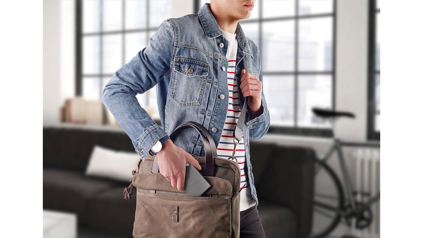 Seagate One Touch portable hard drive for data backup