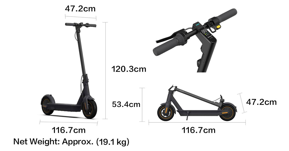 Segway-Ninebot MAX G30D II trottinette motorisée pour adultes