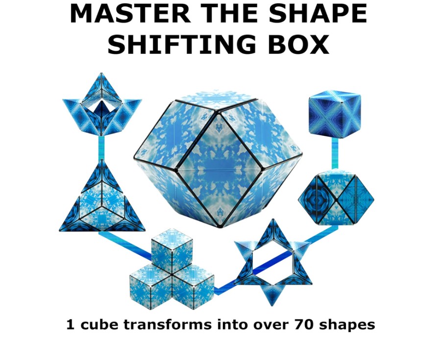 Shashibo Shape Shifting Box engineering toy kids