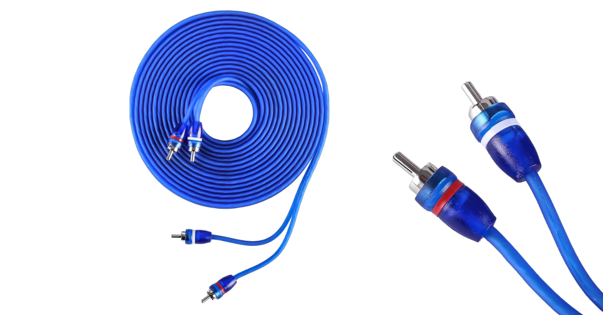 Best RCA Cables for Car Audio of 2024 Car Audio RCA Cables Review