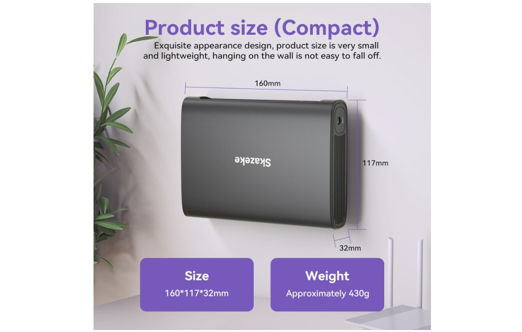 Skazeke 15000mAh mini UPS for router