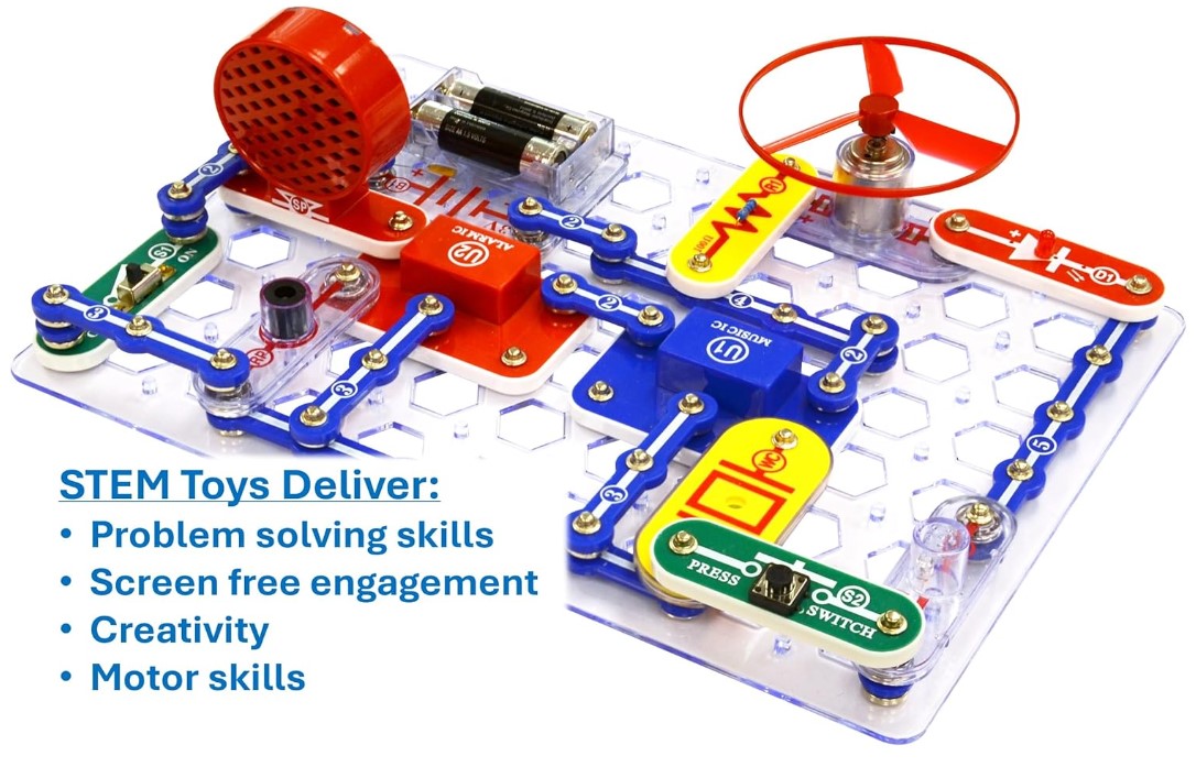 Snap Circuits Jr. SC-100 Electronics engineering toy for boys