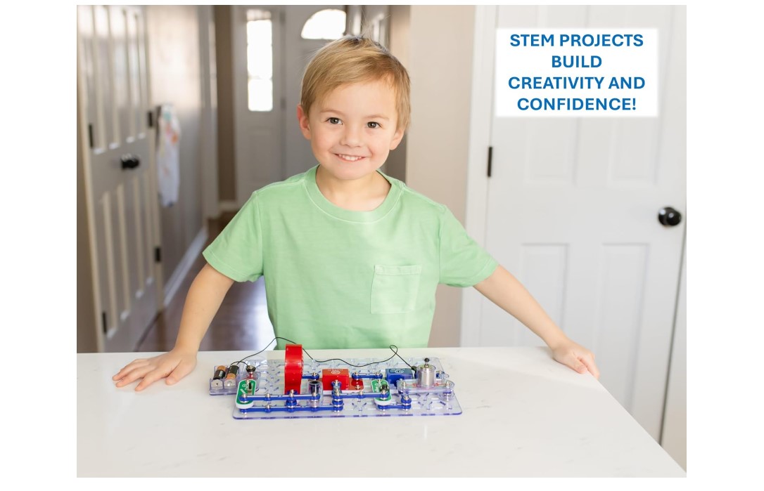 Snap Circuits Jr. SC-100 Electronics construction toy set