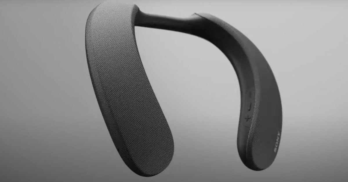 Haut-parleur bluetooth Sony SRS-NS7 avec tour de cou