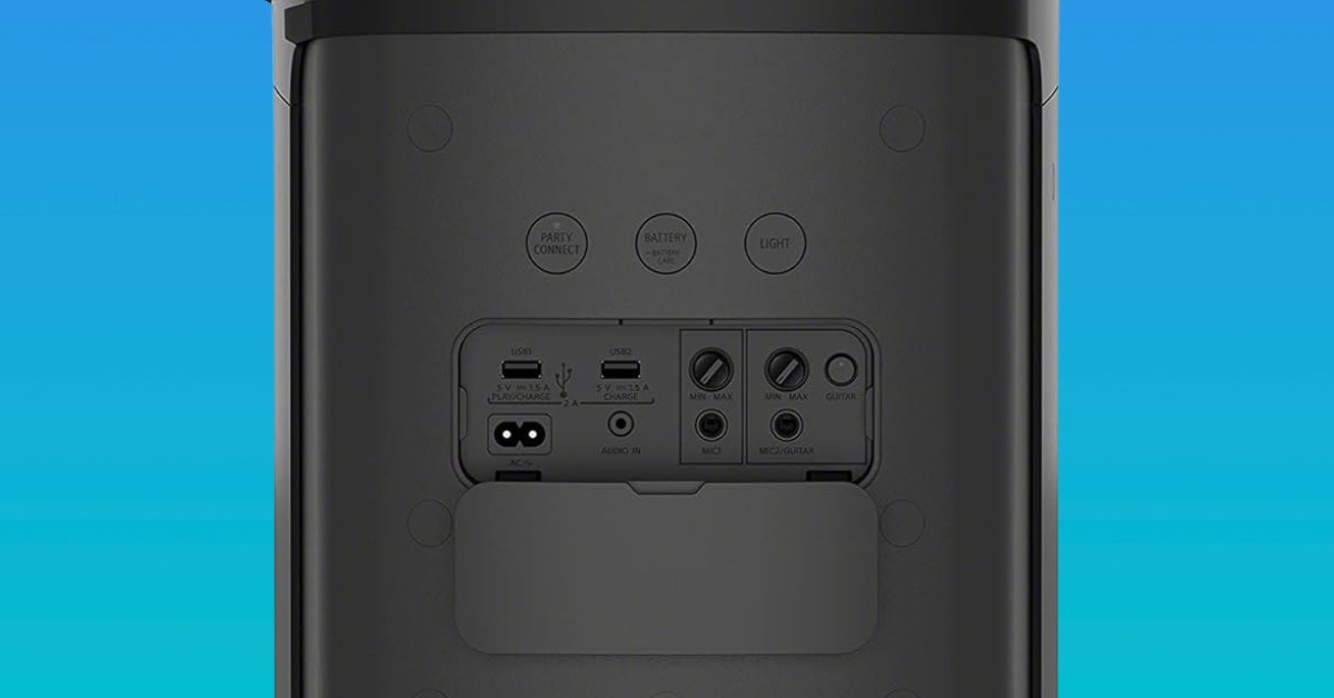 Sony SRS-XP500 best speakers for outdoor movie