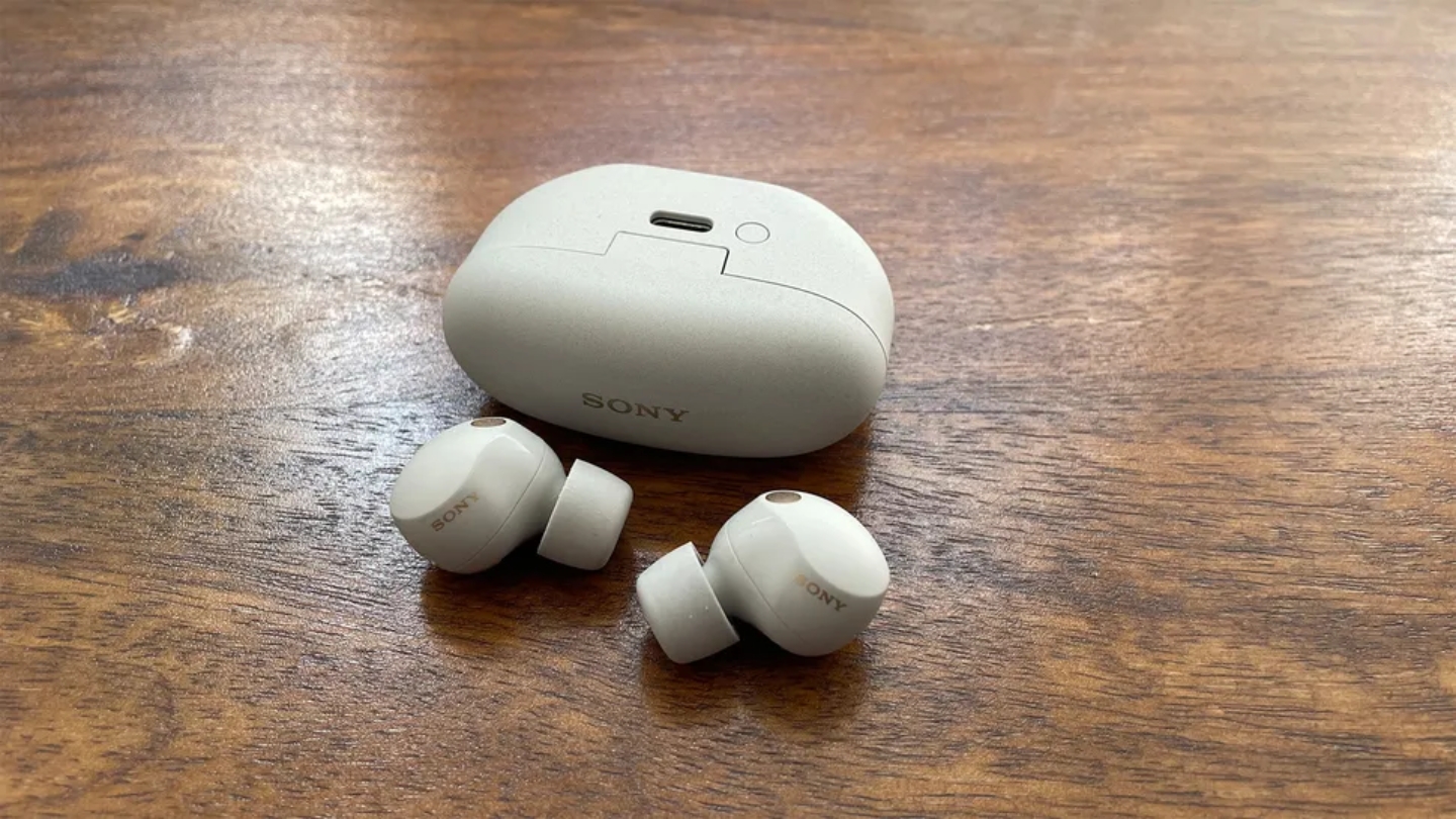 Sony WF-1000XM5 commuter earbuds with noise cancellation