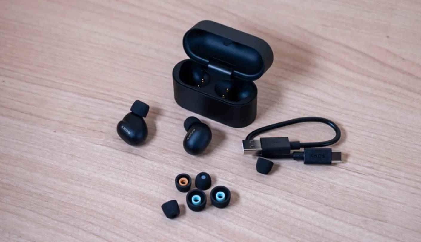 Sony WF-1000XM6 earbuds for video conferencing