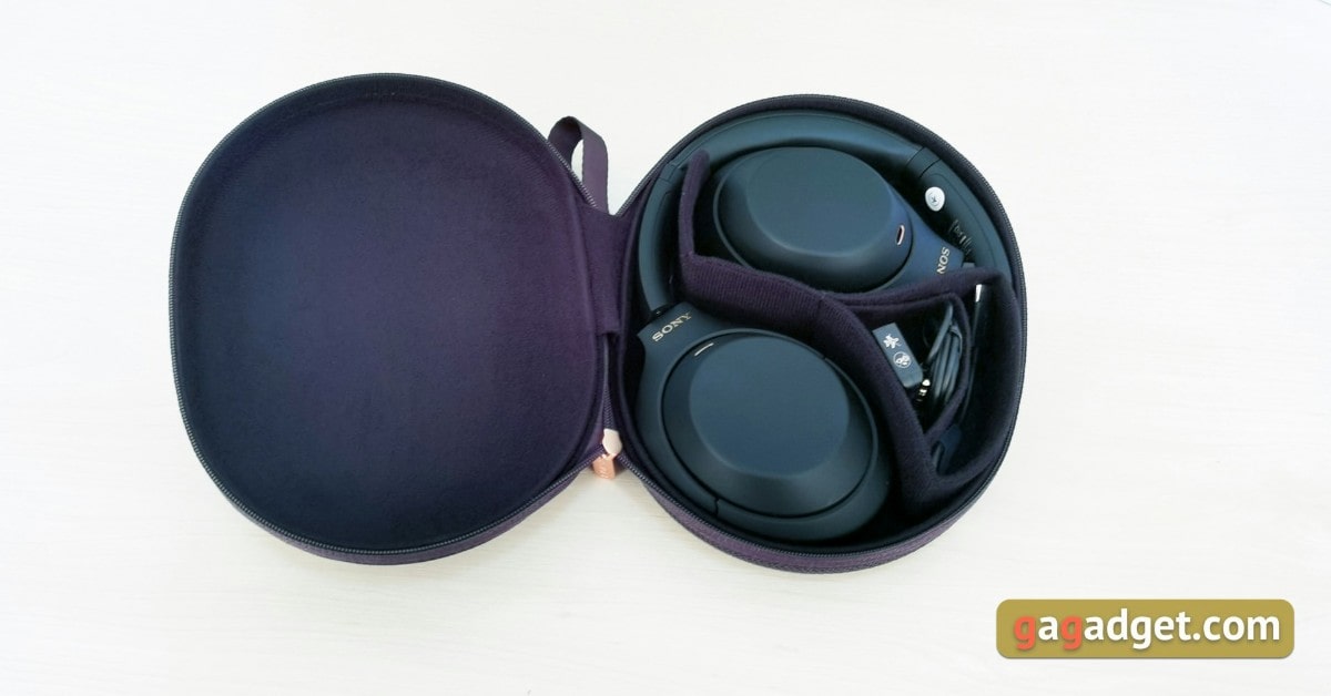 Sony WH-1000XM4 noise cancelling over ear headphones