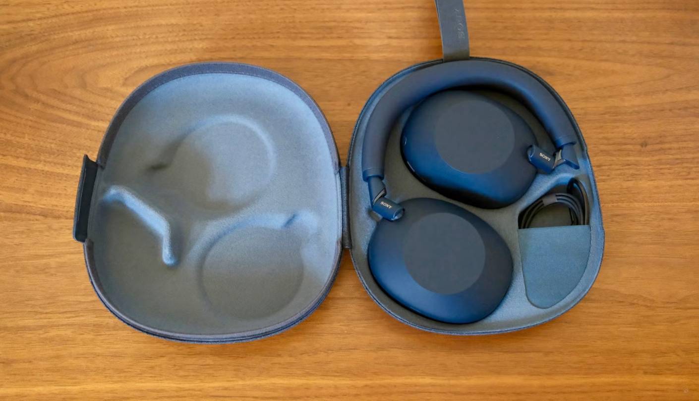 Sony WH-1000XM6 travel headphones with ANC