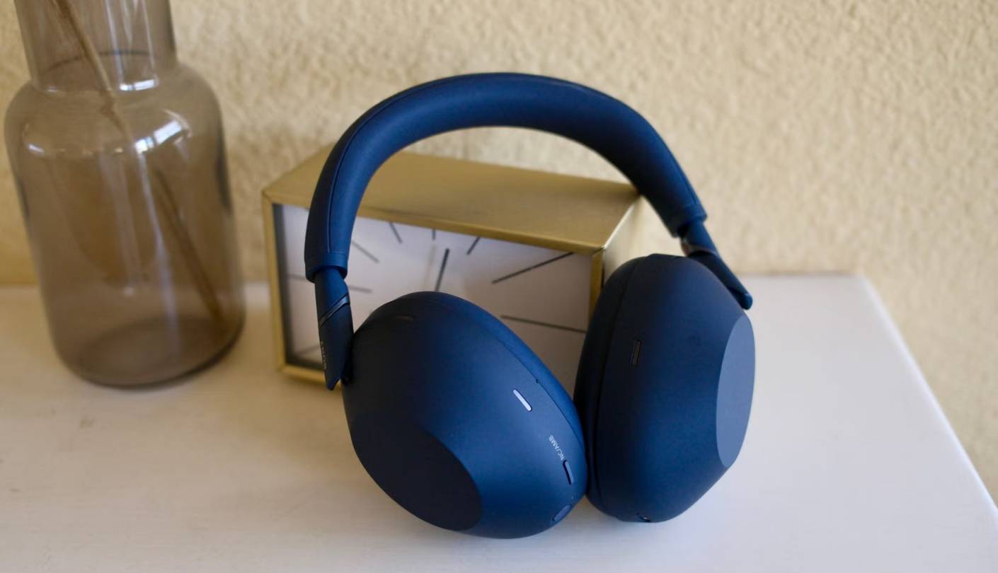 Sony WH-1000XM6 wireless noise canceling headphones airplane