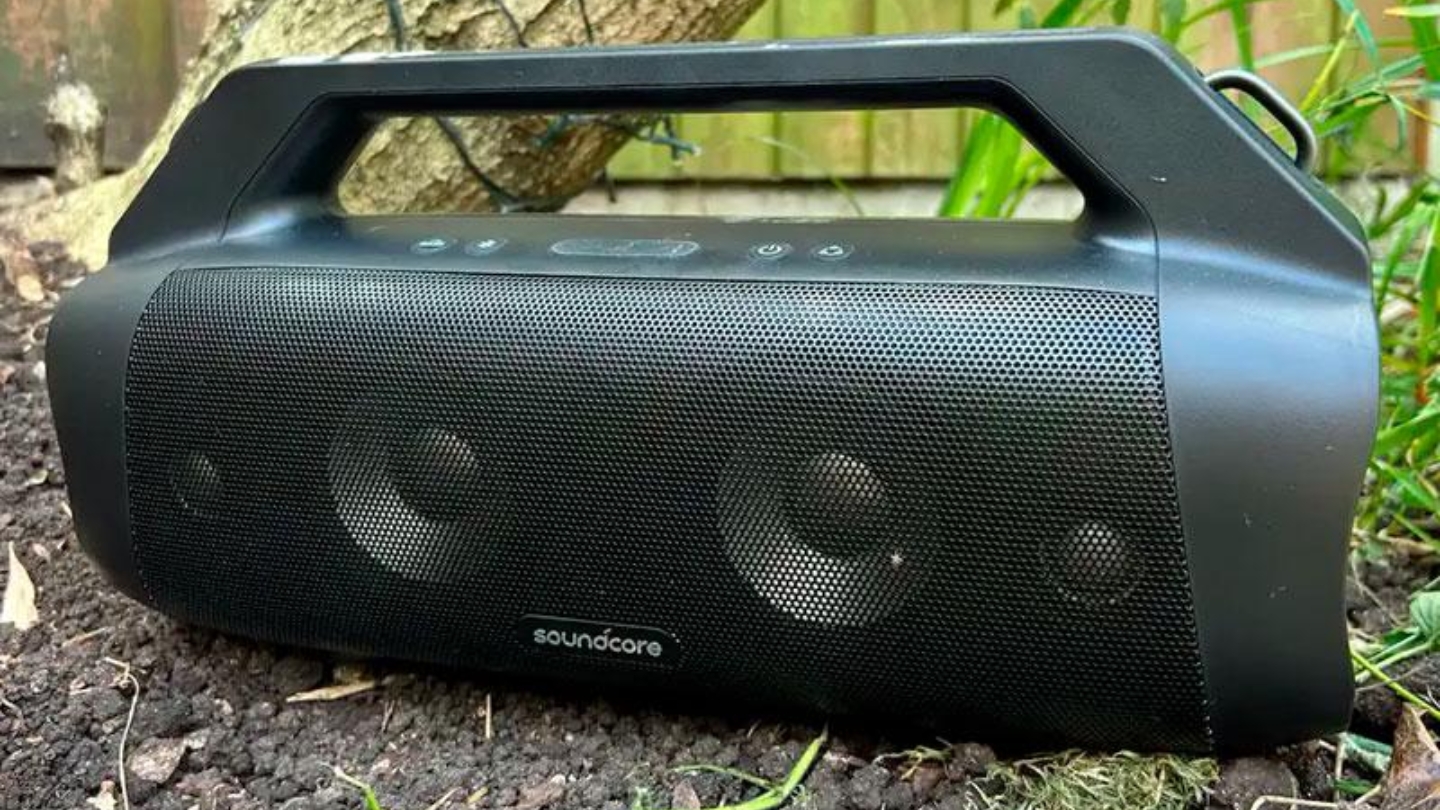 Soundcore Anker Motion Boom Plus rugged speaker for hiking