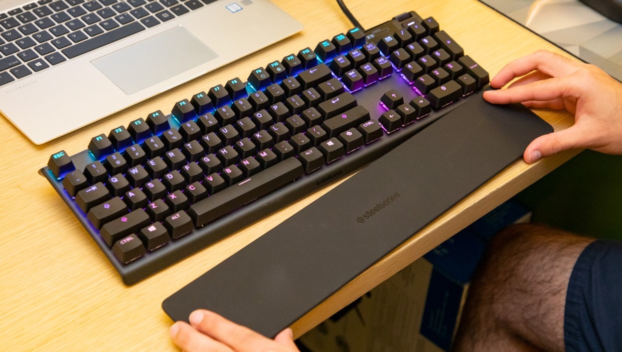 SteelSeries Apex Pro gaming mechanical keyboard