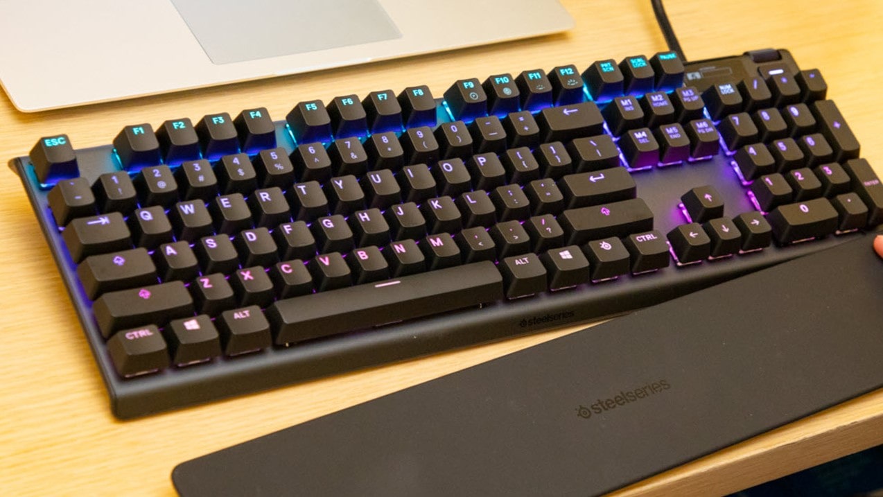 SteelSeries Apex Pro tournament gaming keyboard