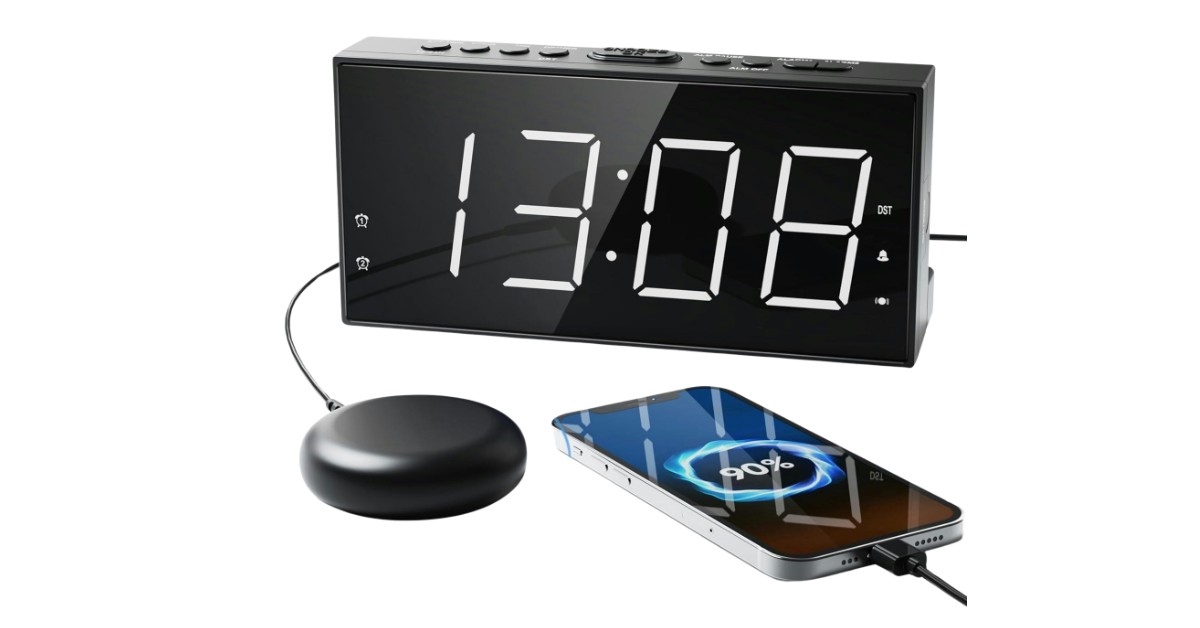 Roxicosly best deep sleeper alarm clock