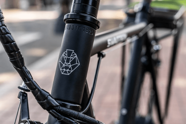 Swagtron EB12 City electric bike with child seat in front