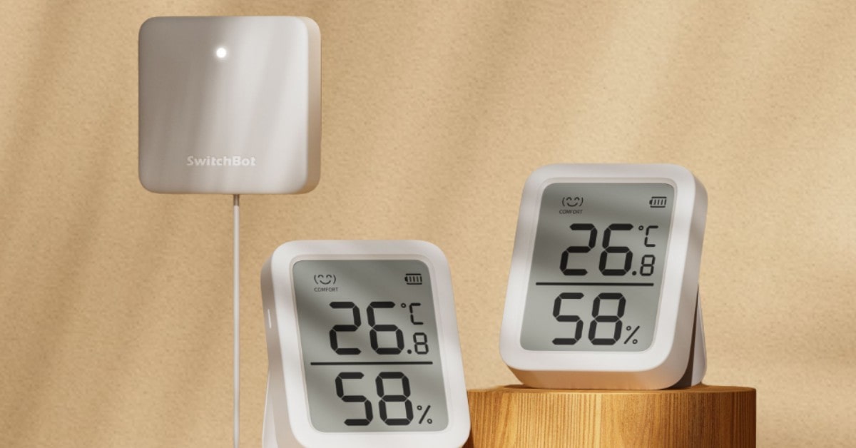 SwitchBot capteur température connecté wifi