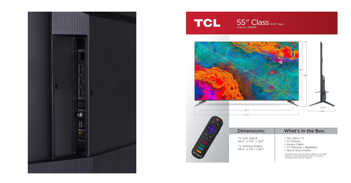 TCL 5-Series  UHD Dolby Vision best 4k tvs