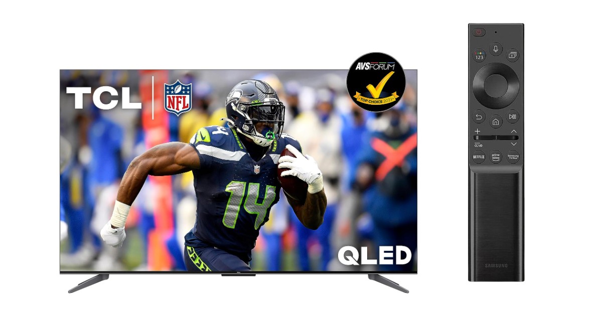 TCL 65-Inch Q7 tv for office conference room