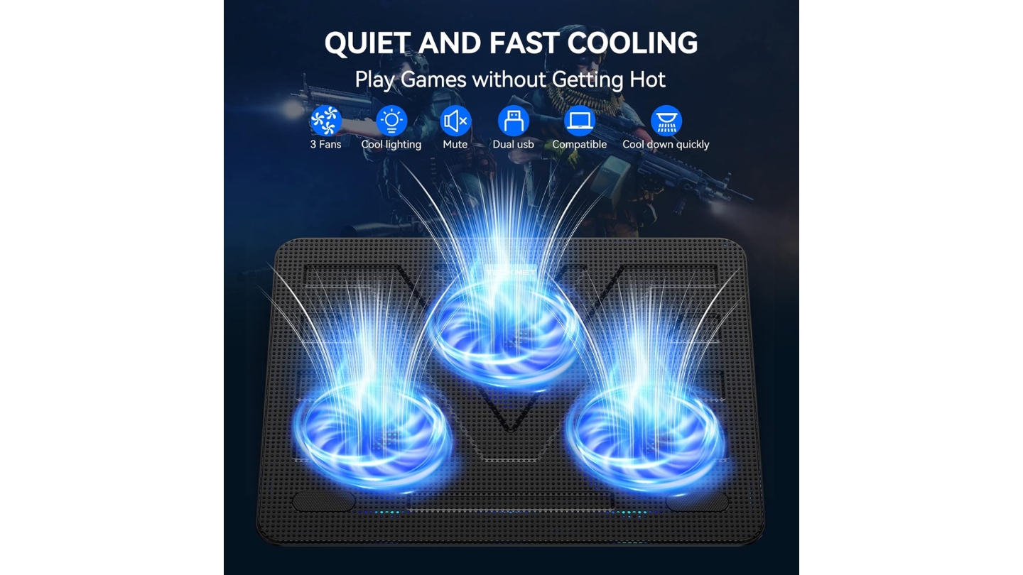 TECKNET N8 laptop overheating solution