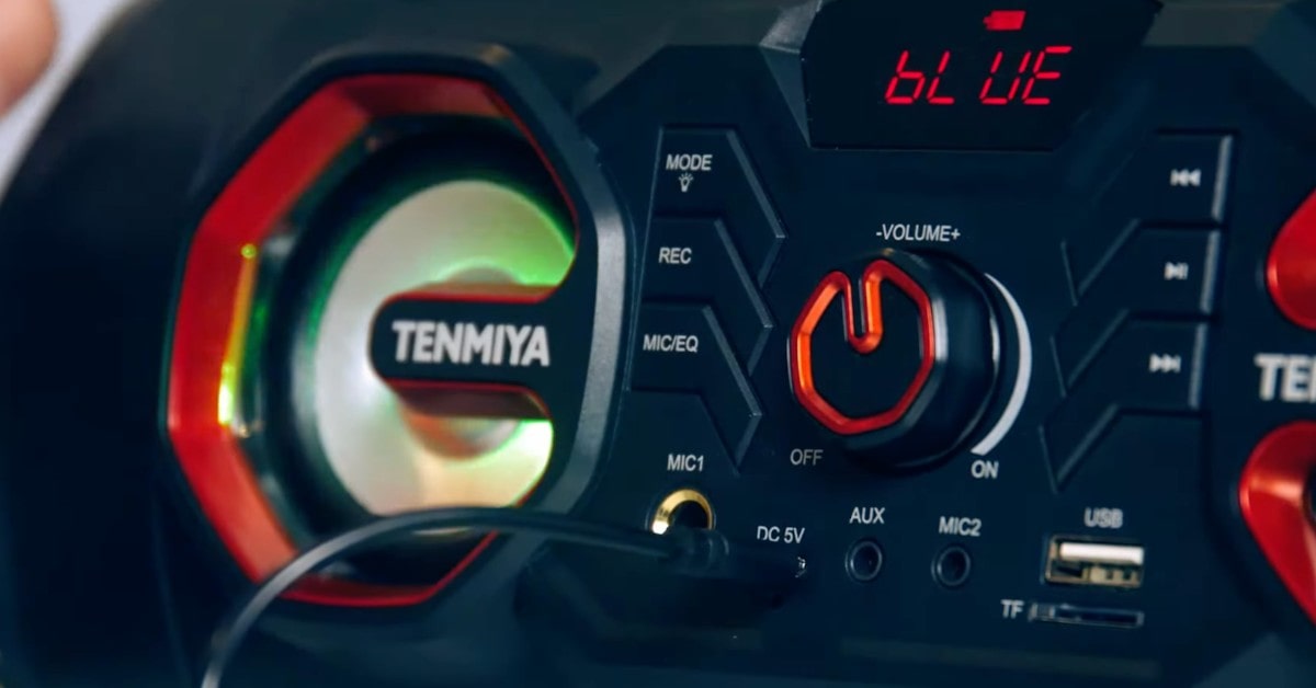 TENMIYA BT-A66 speaker with radio and bluetooth