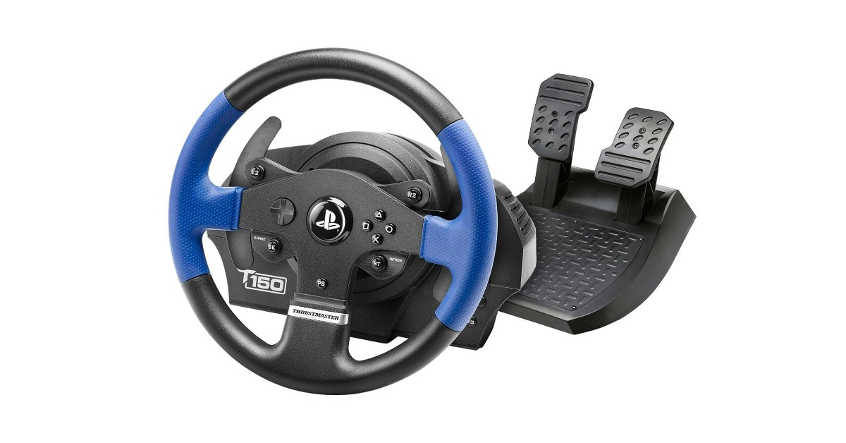 Thrustmaster T150 best steering wheel for ps4