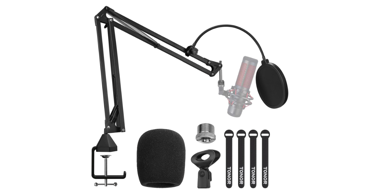 TONOR mic arm for streaming