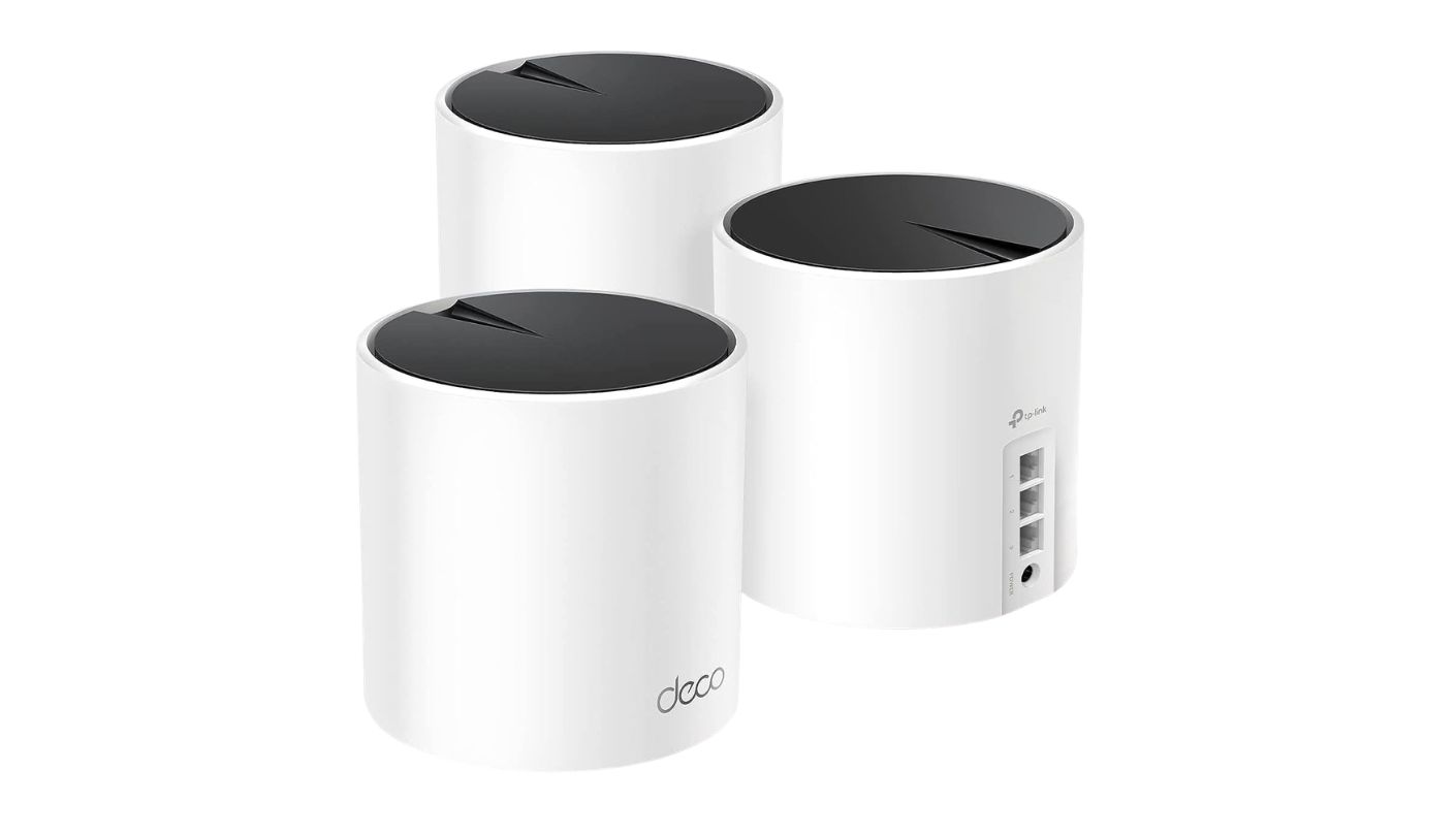 TP-Link Deco X55 3-Pack mesh router for multiple floors