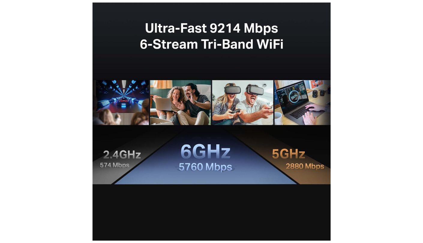 TP-Link Archer BE550 top Wi-Fi 7 router