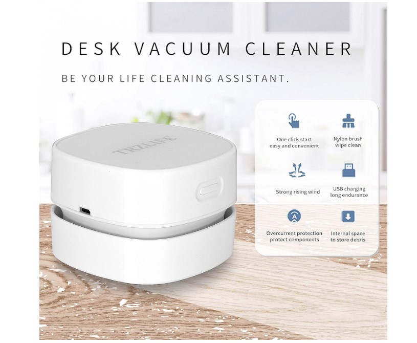 TRZLIFE small vacuum for desk