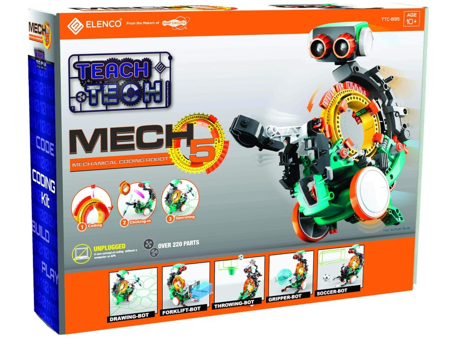 Teach Tech Mech 5 coding robot for children
