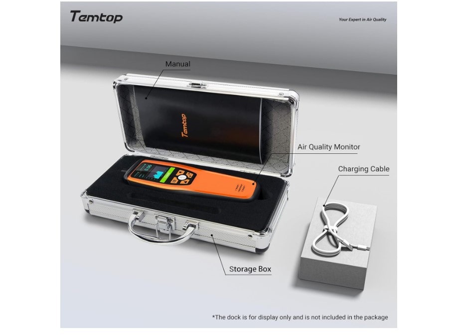 Temtop M2000 home air quality monitor allergy