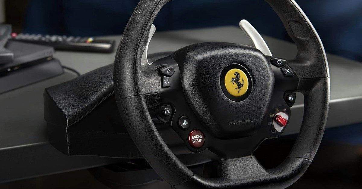 Thrustmaster T80 steering wheel ps4