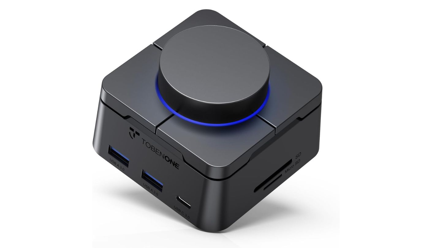 TobenONE UDS060 11-in-1 USB-C hub for MacBook dual monitor