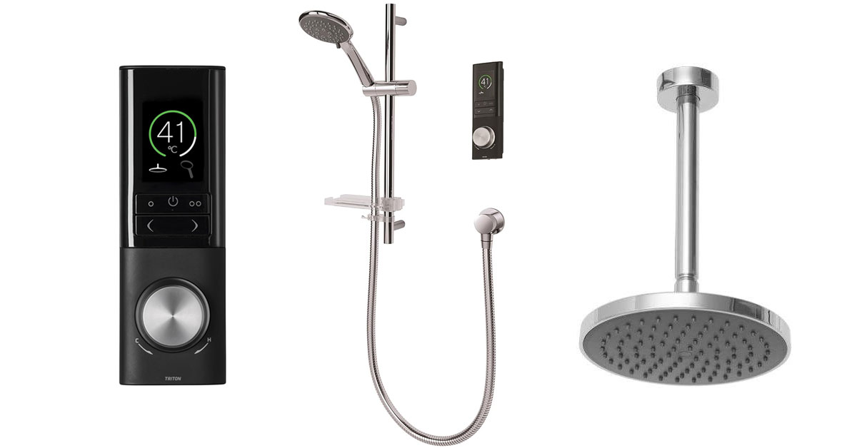 Triton HOME Mélangeur numérique Douche meilleur système de douche intelligent