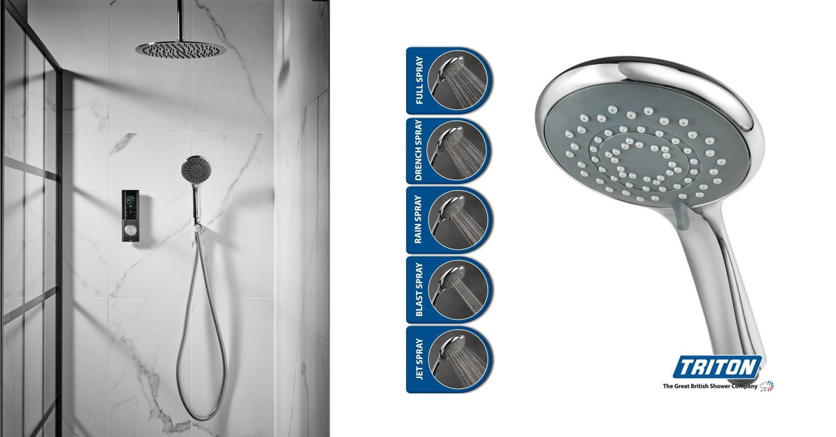 Triton HOME robinet de douche intelligent