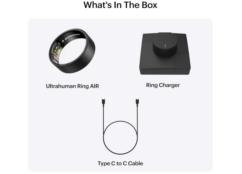 Ultrahuman Ring Air wearable smart ring