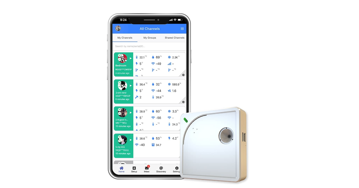 UbiBot WS1 wifi temperature sensor