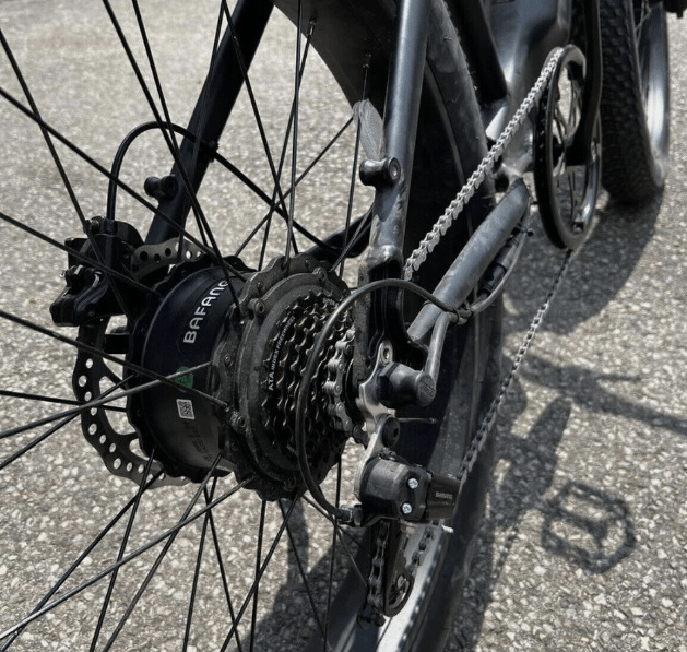 VELOWAVE Mountain ebike for food delivery