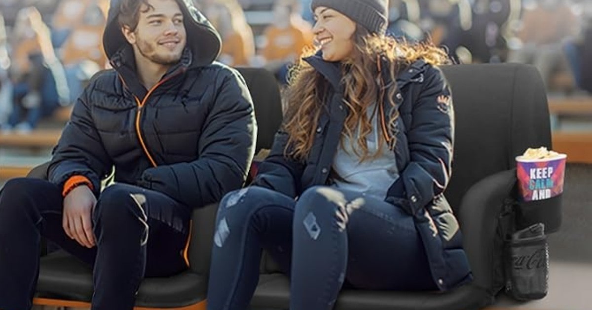 VEVOR battery-powered stadium seat