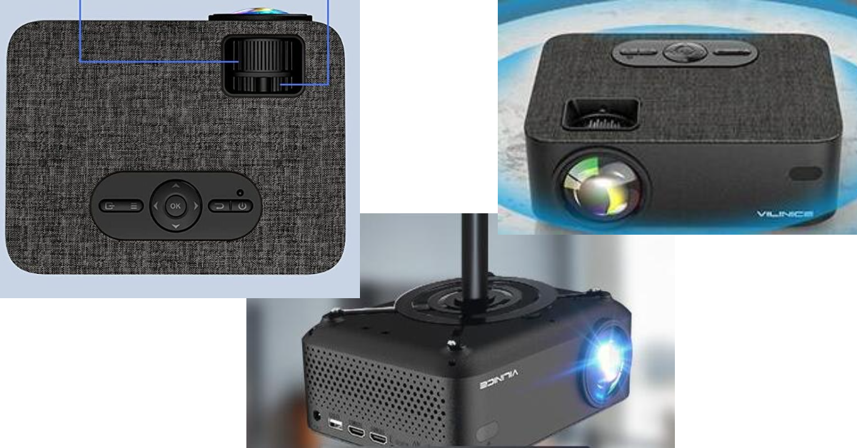 VILINICE WiFi best cheap mini projectors