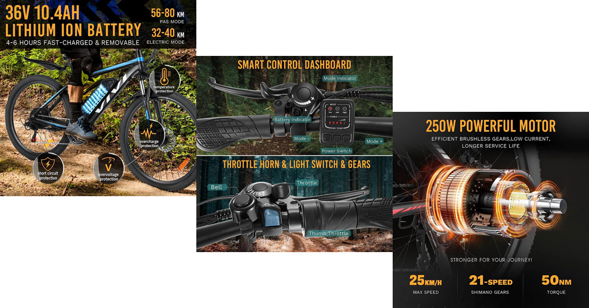 Vélo électrique Vivi meilleur vélo électrique pour la livraison