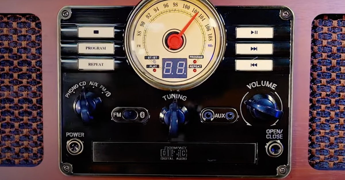 Victrola Nostalgic 6-in-1 best turntables under 100