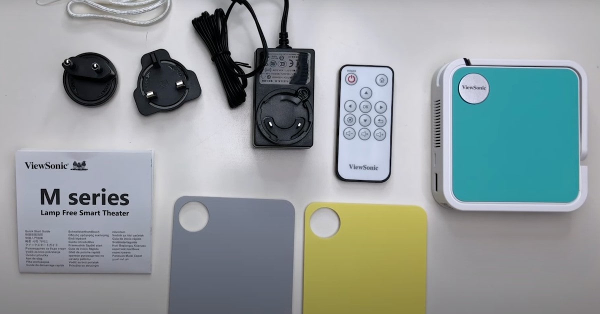 ViewSonic M1+ Mini Plus projector for cookies