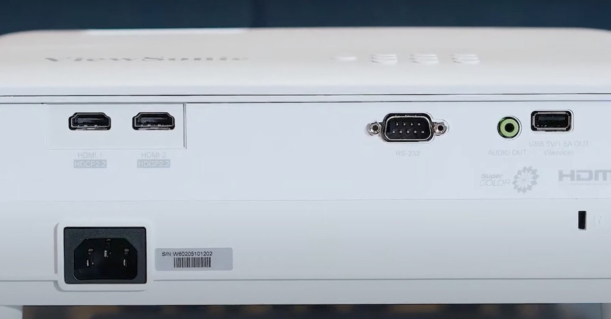 ViewSonic PX701-4K home theater projector 4k