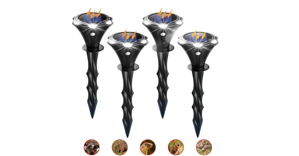 Vsyt Solar Mole Repellent Ultrasound