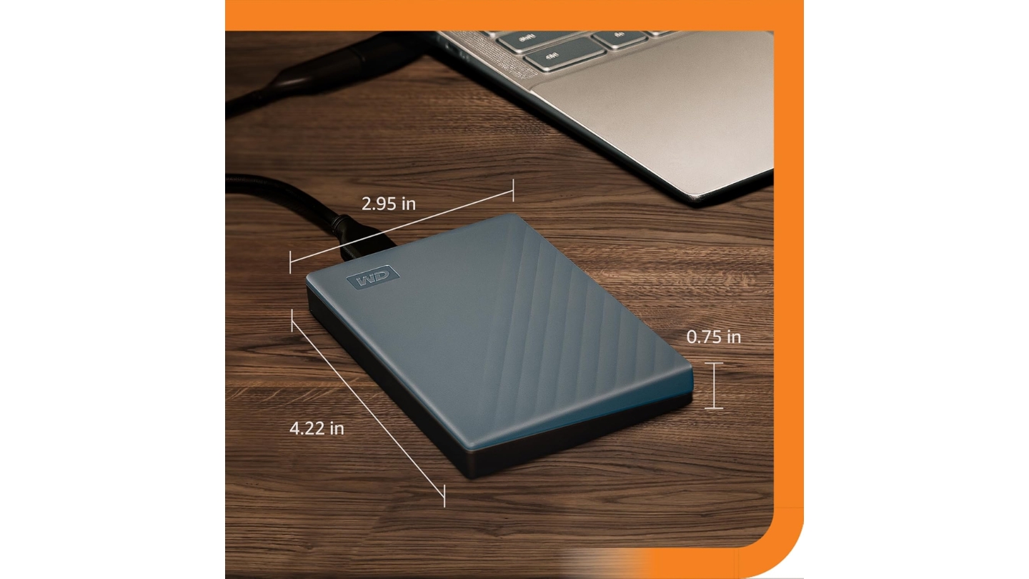 WD My Passport external backup hard drive