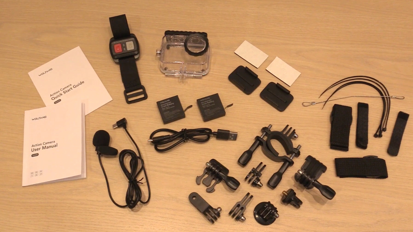 WOLFANG GA420 small action camera for YouTube