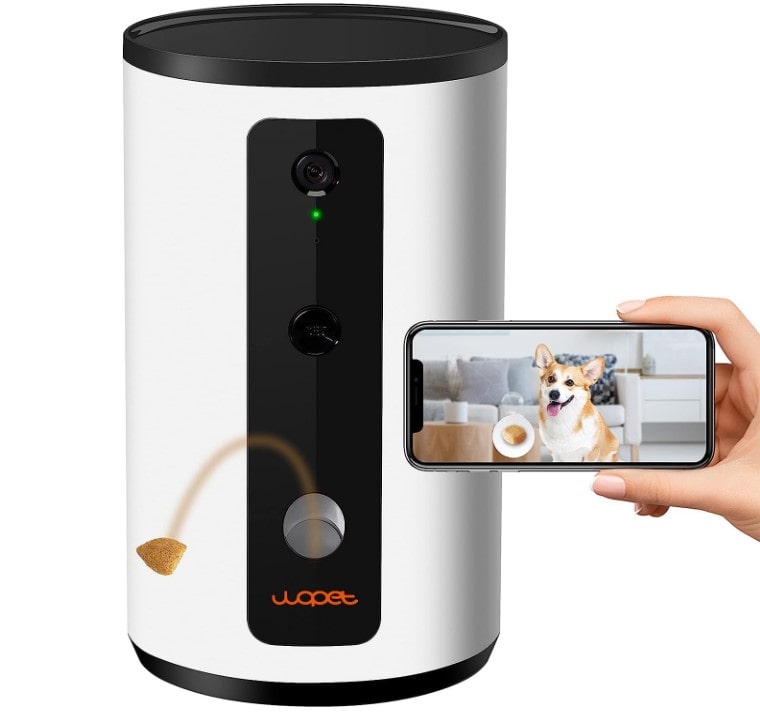 WOpet Smart dog camera treat dispenser