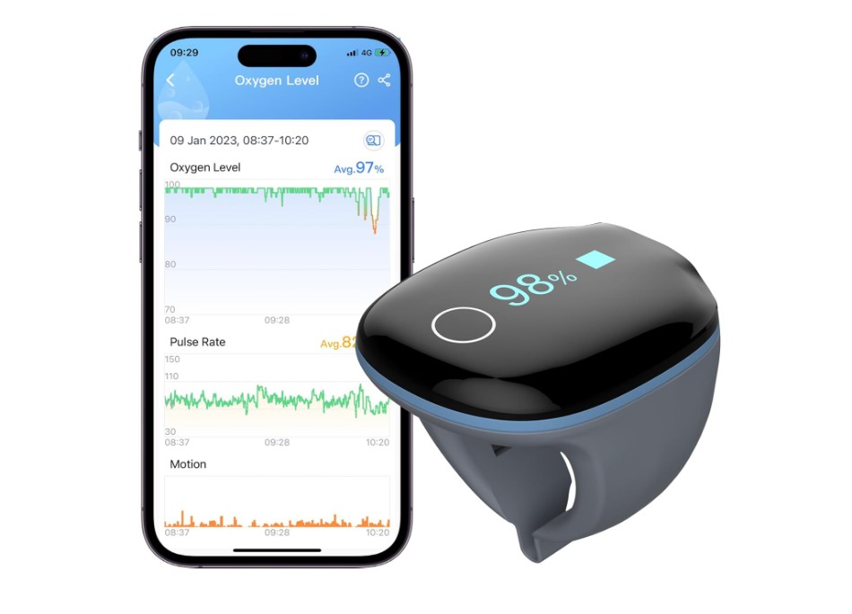 Wellue O2 health monitoring ring