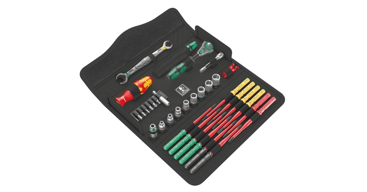 Wera 35-Piece Kraftform Kompakt Bit Set